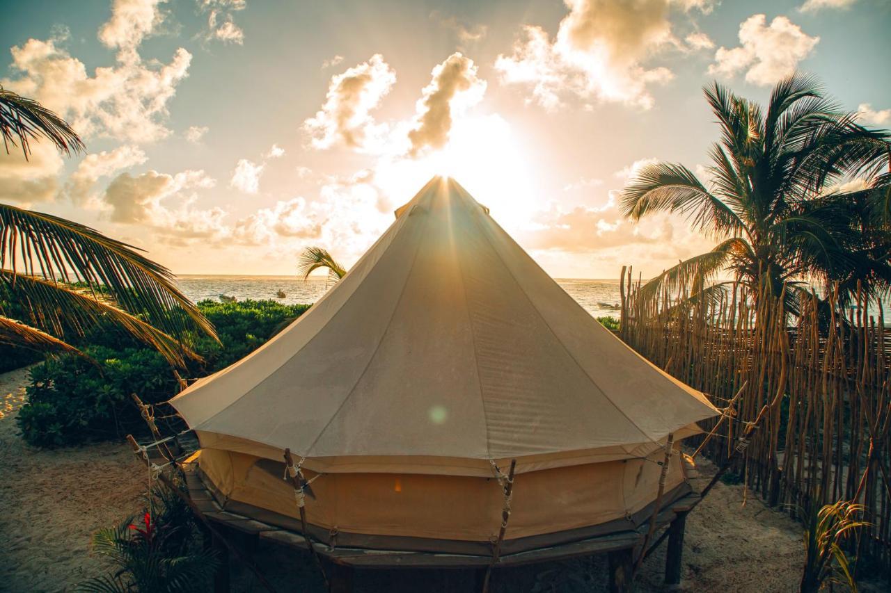 Glamp Ikal Tulum Hotel Ngoại thất bức ảnh